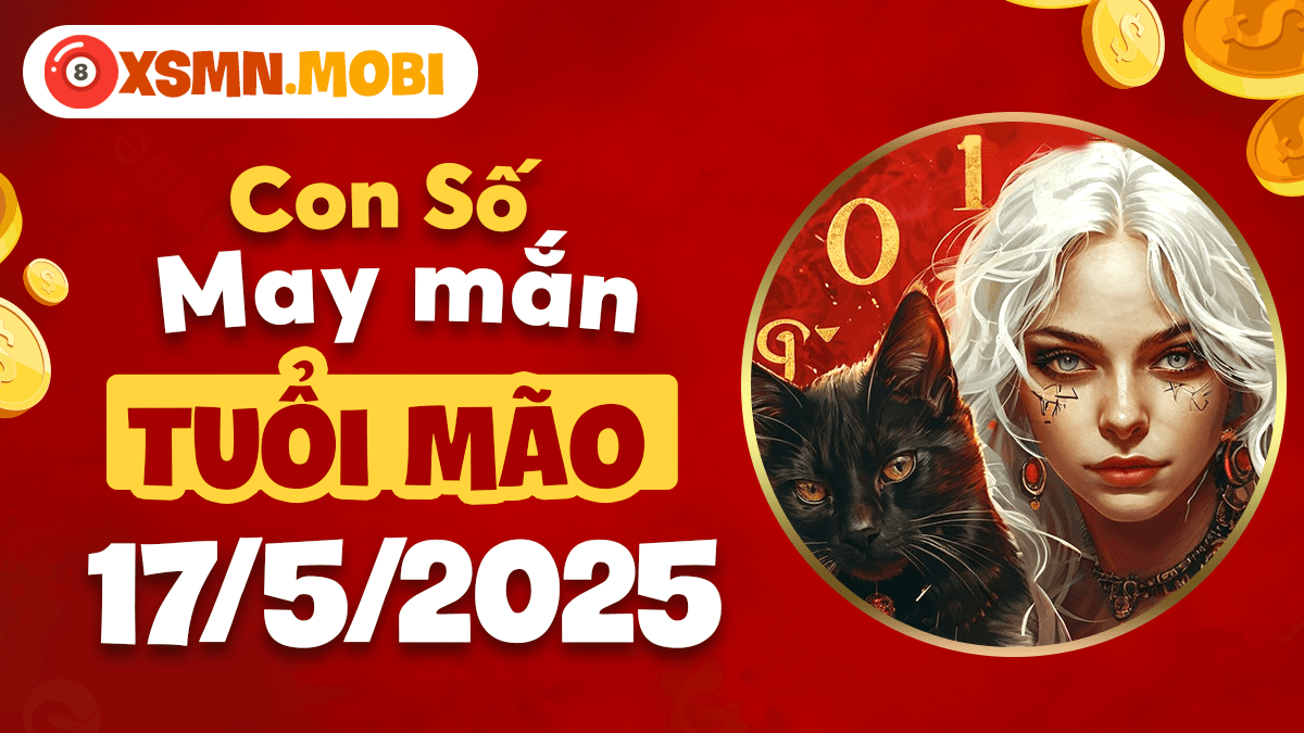 Chìa khóa số học mở cửa thịnh vượng cho tuổi Mão ngày 17/5/2025