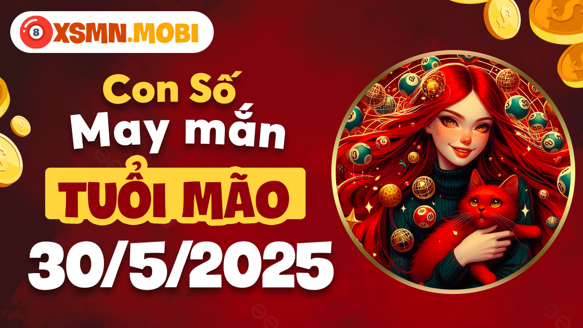 Tổ hợp số cát tường tuổi Mão 30/5/2025: Bí mật giữ gìn hòa khí