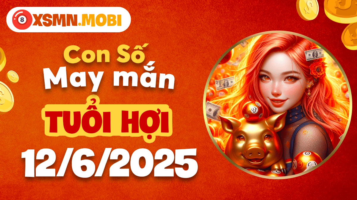 Số tài vận nào sẽ đồng hành cùng tuổi Hợi vượt sóng lớn ngày 12/6/2025?