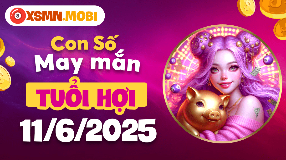 Thần số may mắn tuổi Hợi ngày 11/6/2025 - Mở khóa vận mệnh