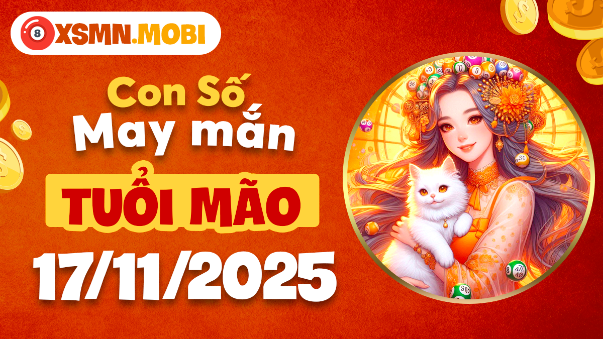 Tuổi Mão cần bộ số họp mệnh này để tránh hiểu lầm ngày 17/11/2025 Tuổi Mão cần bộ số họp mệnh này để tránh hiểu lầm ngày 17/11/2025