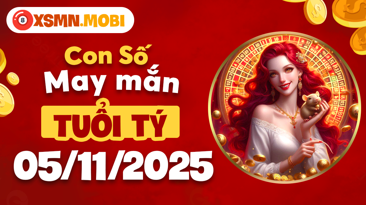 Tuổi Tý ngày 05/11/2025: Con số may mắn sẽ mang đến những bất ngờ gì? Tuổi Tý ngày 05/11/2025: Con số may mắn sẽ mang đến những bất ngờ gì?