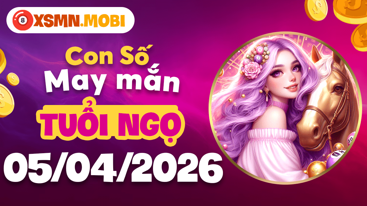 Con số tài lộc tuổi Ngọ ngày 05/04/2026: Mã đáo thành công