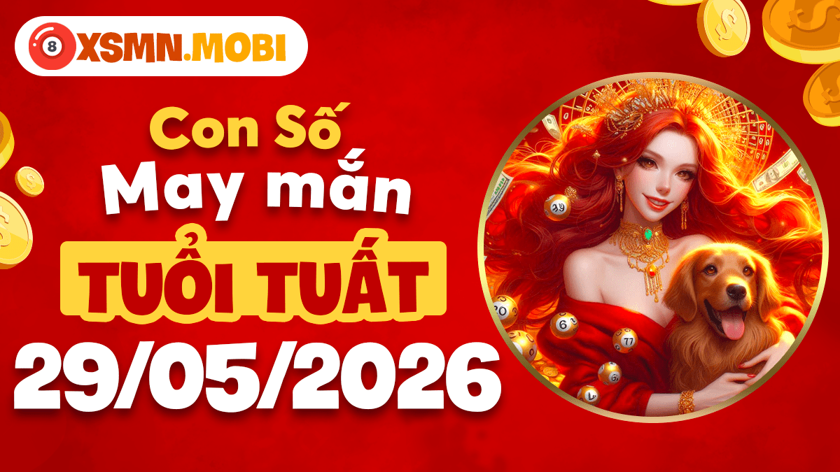 Những con số bình an ngày 29/5/2026 mang vận may tới tuổi Tuất