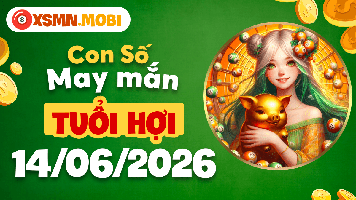 Con số hạnh phúc tuổi Hợi ngày 14/6/2026 gia đạo bình an viên mãn