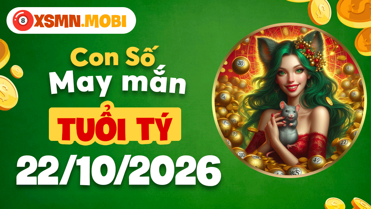 Tuổi Tý ngày 22/10/2026: Con số vàng gõ cửa vận may